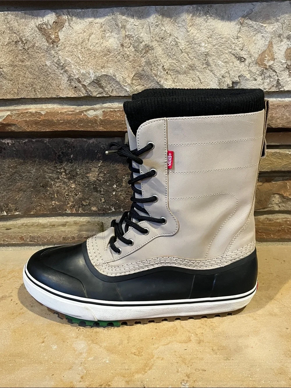 Vans Standard MTE Jake Kuzyk Tan and Black Snow Boots